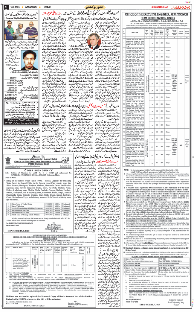 Jammu 2025-07-16