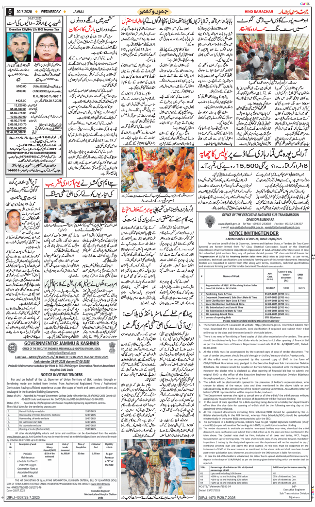 Jammu 2025-07-30