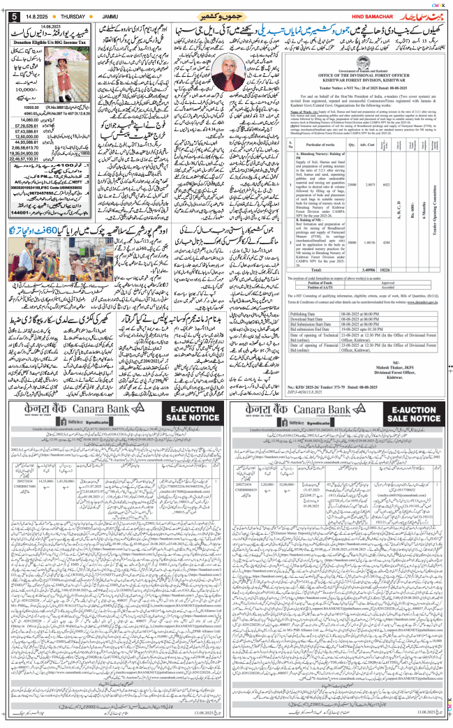 Jammu 2025-08-14