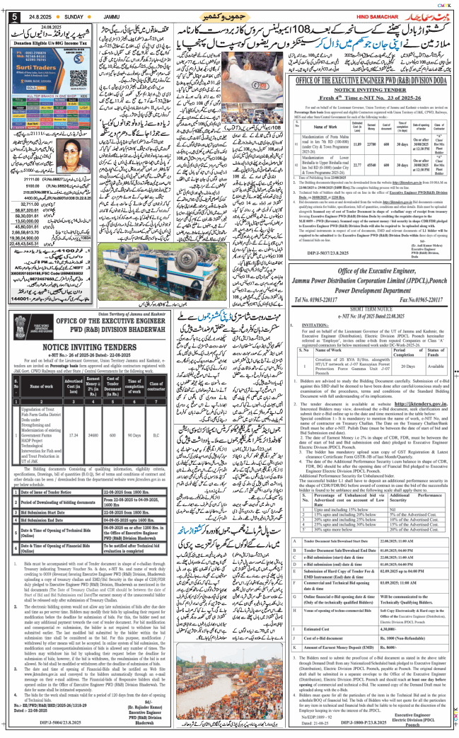 Jammu 2025-08-24