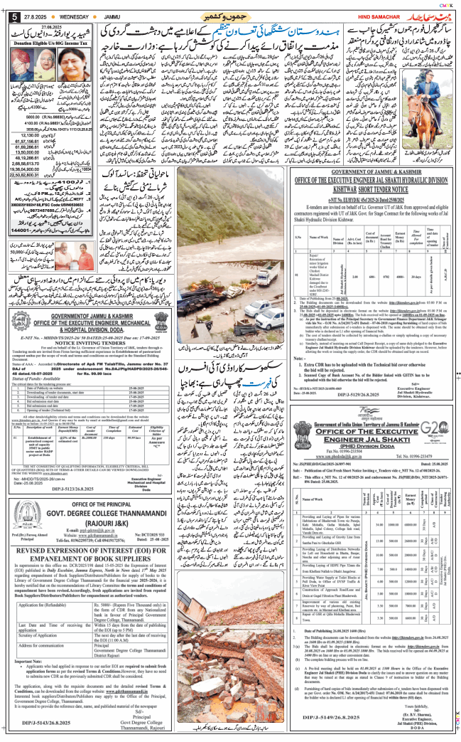 Jammu 2025-08-27
