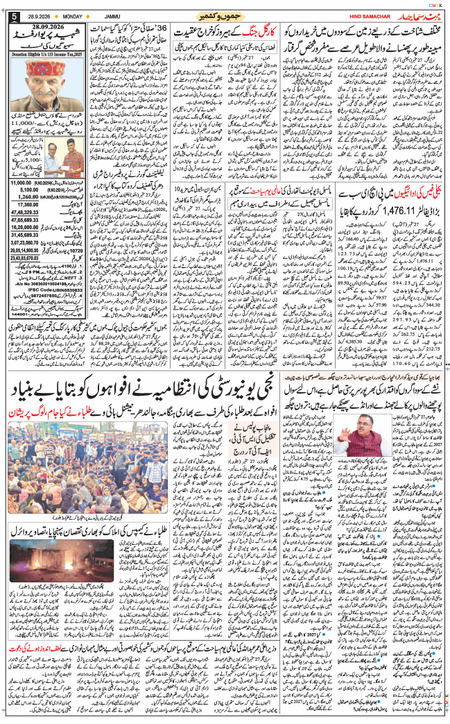 Jammu 2026-09-28